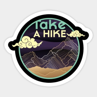 Take a Hike Sticker